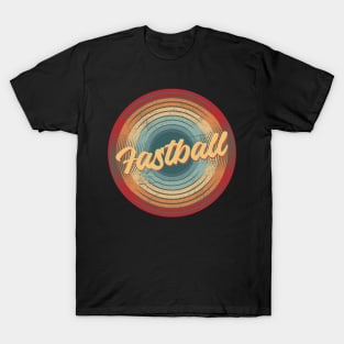 fastball vintage circle T-Shirt